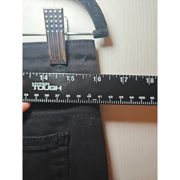 Black Skinny Jeans With Rips Size XL Punk Rocker Metal Grunge - Picture 6 of 9